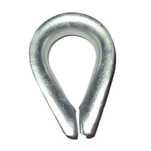 European Type DIN6899A Wire Rope Cable Thimble
